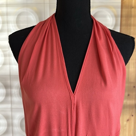 Ella Moss Peachy/Orange Halter Top - Picture 3 of 11
